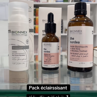 Pack 3 produits éclaircissant (visage/zonesintimes/ contour des yeux )