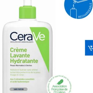 Crème lavante pour peaux sèches
