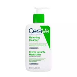 Cerave crème lavante pour peau sèche